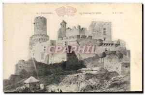 Old Postcard Tournoel The castle in 1829