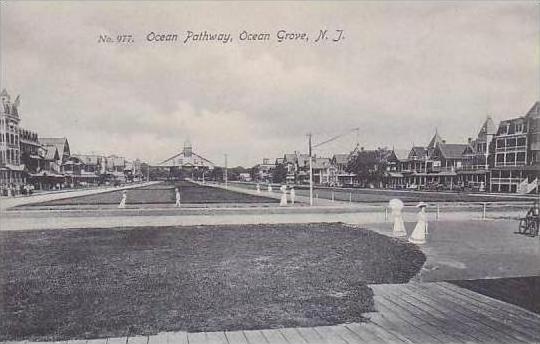 New Jersey Ocean Grove Ocean Pathway