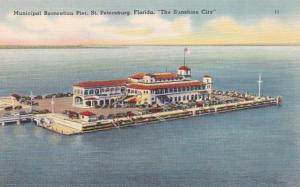 Florida St Petersburg Municipal Recreation Pier