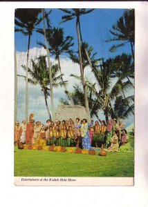 Entertainers at Kodak Hula Show, Hawaii,  Used 1977