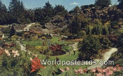 Queen Elizabeth Park, Quarry Gardens Vancouver British Columbia, Canada 1968 