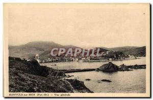 Banyuls Old Postcard General view