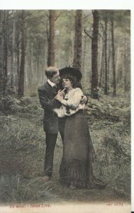 Romance Postcard - Couples - Be Mine - Sweet Love - Ref TZ1001
