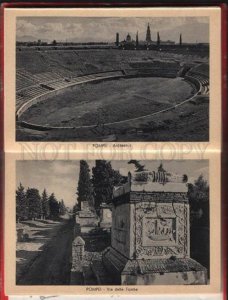 060379 ITALY POMPEI views old set of 32 cards