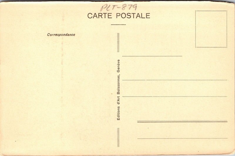 Chateua Coppet Pare WB Postcard VTG UNP Unused Geneve Boissonnas 