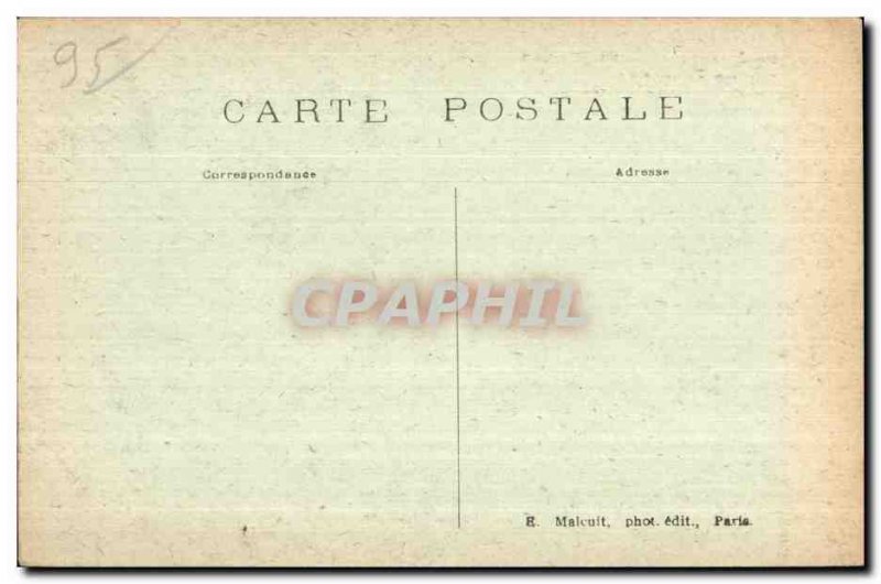 Old Postcard Foret L Isle Adam (S and O) The Table Cassan