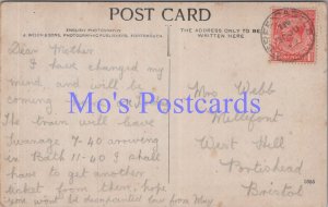 Genealogy Postcard - Webb, West Hill, Portishead, Bristol GL2095