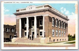 K22/ Clearwater Florida Postcard c1910 Clearwater City Hall Building 466