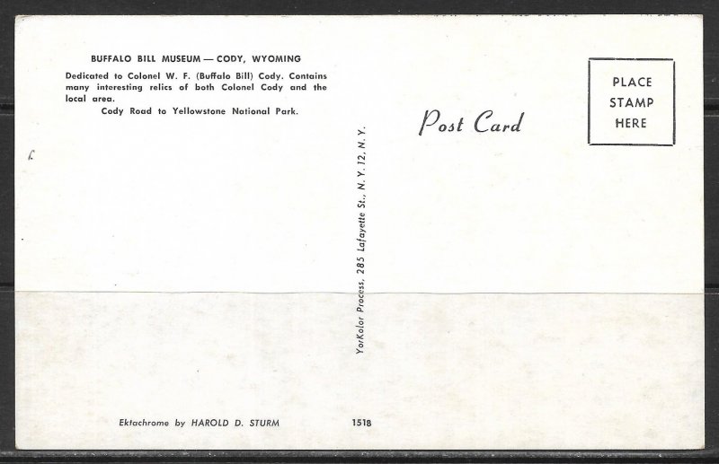 Wyoming, Cody - Buffalo Bill Museum - [WY-040]