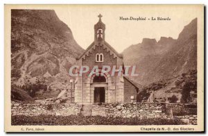 Old Postcard Top Dauphine Berarde Chapel Nd glaciers