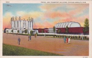 Chicago World's Fair 1933 Travel and Traansport Building Curteich