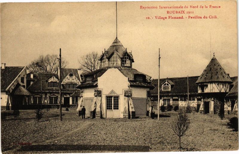 CPA ROUBAIX - Village Flamand - Pavillon du Chili (127091)