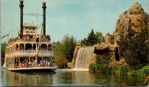 California Anaheim Disneyland The Mark Twain Steamboat