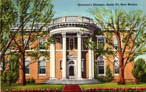 New Mexico Santa Fe Governor's Mansion