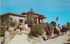 Wickenburg Arizona Remuda Ranch 1950s horses occupation Postcard 24-7525