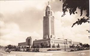 Nebraska Lincoln State Capitol Building Real Photo