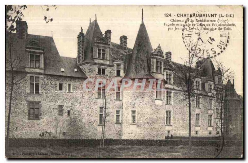 Chateaubriant - Renaissance Chateau - Old Postcard