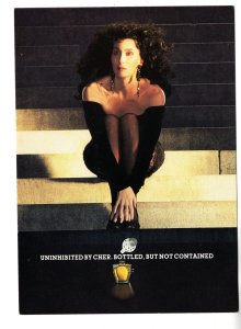 5 X 7 in, Cher, Uninhibited Perfume Advertising 1987