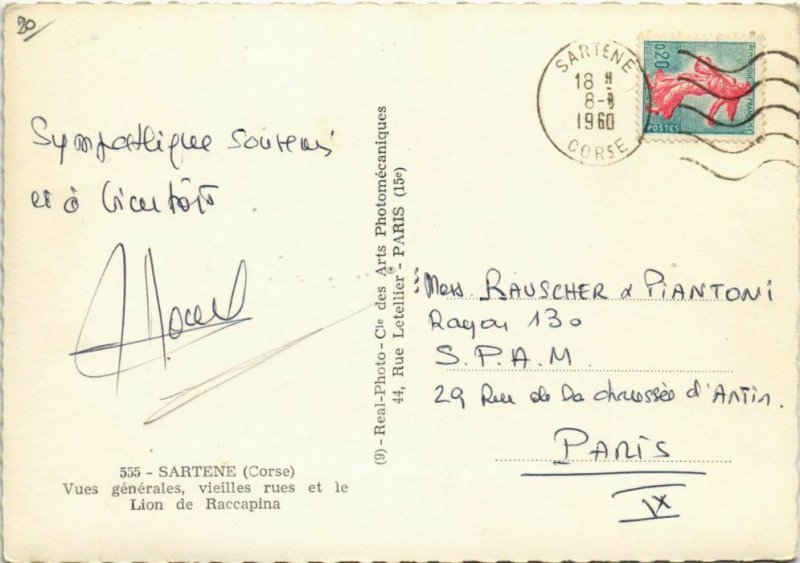 CPM Sartene souvenir CORSICA (1078862)