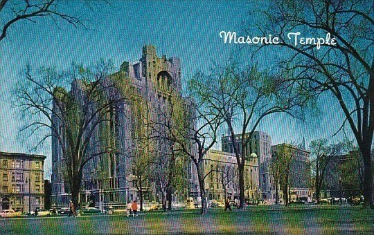 The Masonic Temple Detroit Michigan