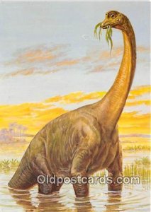 Brachiosaurus Painting by Matthew Kalmenoff Unused 