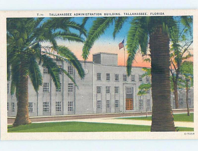 Unused Linen BUILDING Tallahassee Florida FL hn9106-12