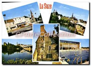 Modern Postcard La Suze Sarthe third city of France against Napoleon III 5 De...