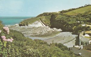 ILFRACOMBE, HELE BEACH, Devon - Vintage POSTCARD