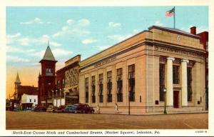 Pennsylvania Lebanon Northeast Corner Ninth and Cumberland Streets Showing Le...