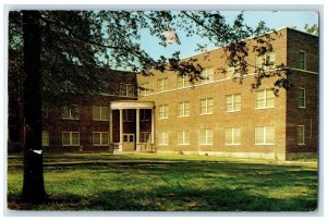 c1960 Cathcart Hall Harding College Dormitory Building Searcy Arkansas Postcard