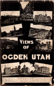 Postcard Multiple Views of Ogden, Utah