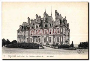 Old Postcard Combray (Calvados) Le Chateau (north side)