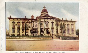 Postcard Antique View of Multnomah County Court House, Portland, OR.    Z9