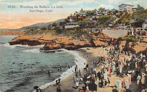 Watching the Bathers, La Jolla San Diego CA