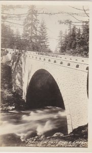 Oregon Columbia River Highway Eagle Creek Bridge Real Photo