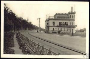 spain, ALICANTE, Club de Regatas (1942) RPPC