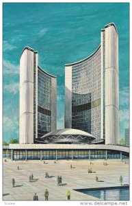 New City Hall , TORONTO , Ontario , Canada , 50-60s