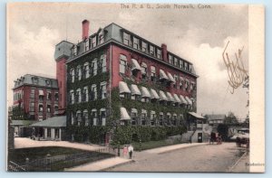 South Norwalk CT Connecticut R G Corset Factory Postcard