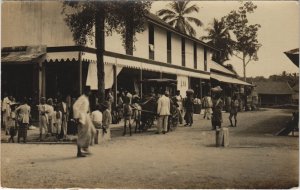 PC DJAMBI STREET SCENE INDONESIA REAL PHOTO (a25937)