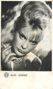 German actress Elke Sommer souvenir photo