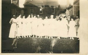 IL, Jacksonville, Illinois, I.S.B. Waiters and Waitresses Before Banquet, RPPC