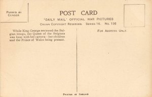 WWI Postcard Queen Of The Belgians Elisabeth as Photographer Daily Mail Ser 16