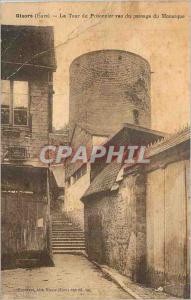 Old Postcard Gisors (Eure) La Tour Prisoner view of Passage Monarch