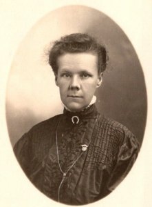 RPPC  Women with Nice Brooches and Pins  Real Photo Postcard  c1920