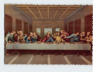 Postcard The Last Supper by Leonardo Da Vinci, Milan, Italy