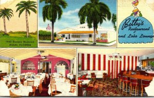 Florida Miami Betty's Restaurant and Lobo Lounge