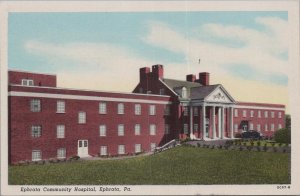 Postcard Ephrata Community Hospital Ephrata PA