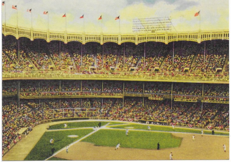 US Baseball's Legendary Playing Fields. unused. Yankee Stadium, New York City.