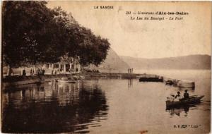 CPA Env. d'AIX-les-BAINS Le Lac du BOURGET Le Port (682056)