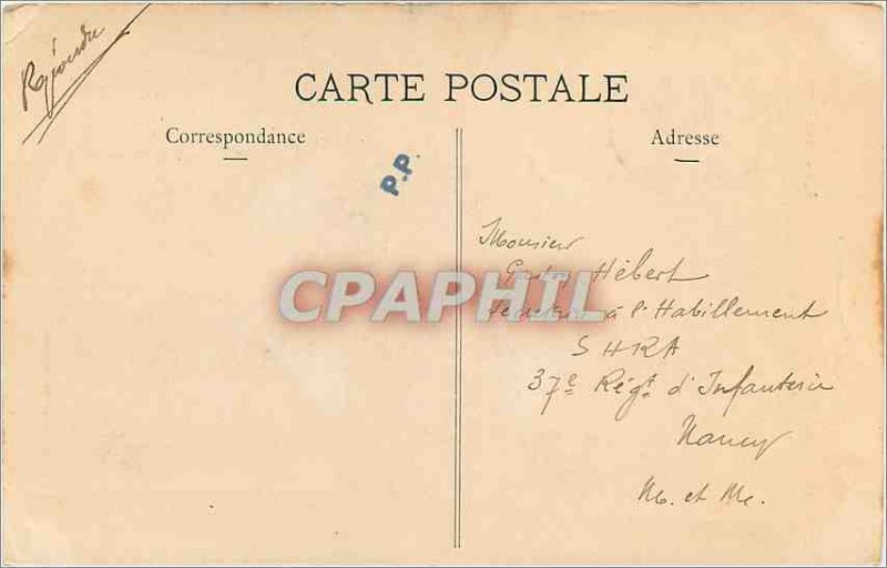 Old Postcard Bar le Duc church Notre Dame